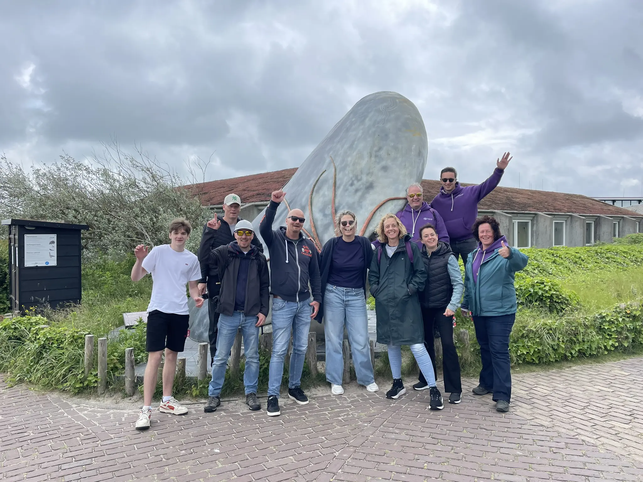 team FIQAS island games op Texel - 35 jaar FIQAS