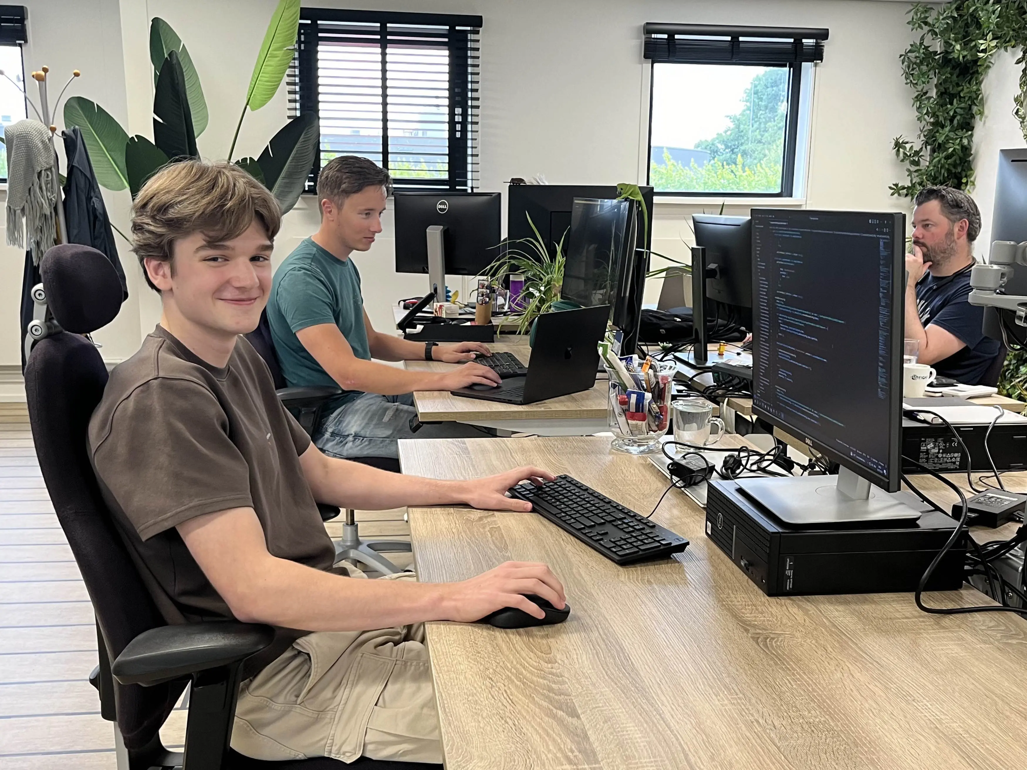UI-UX en frontend development stage bij FIQAS