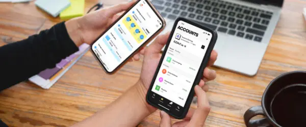 Voorbeeld van Wero-betaalapp met P2P-functies via mobiele nummer en QR-code