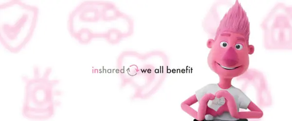 De Inshared smuppet beeldt de samenwerking tussen FIQAS en InShared uit in geïntegreerd creditmanagement